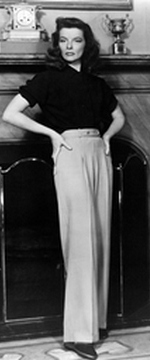 Брюки. Кэтрин Хепберн. 1940 год