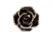 Кольцо "Чёрная роза"