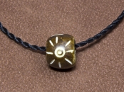 Ожерелье с костяной подвеской №5